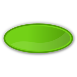 Icône vert ovale à télécharger gratuitement